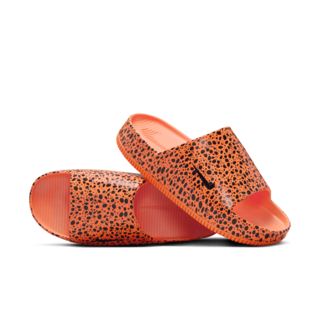 Nike Calm Slide Safari Print oranje HM5072-800